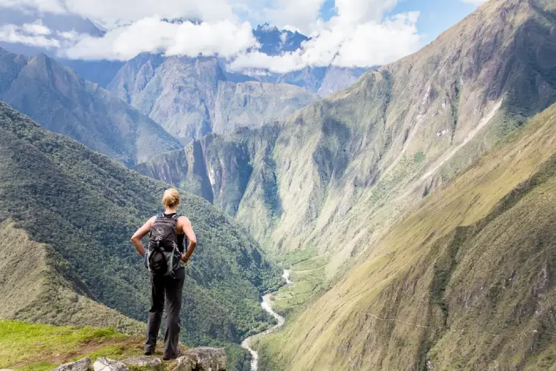 inca trail trekking hike to machu picchu